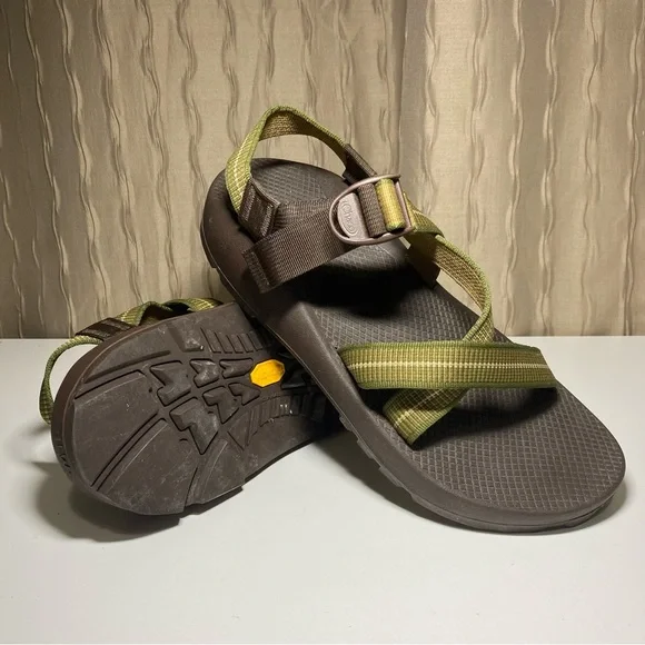 Chaco | Shoes | Chaco Z Vibram Mens 11 Classic Green Brown  display picture 1